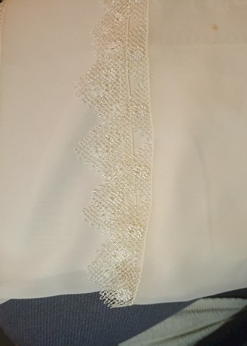 İğne oyası Gül Desenli Geleneksel El İşi Mevlüt Örtüsü - Görsel 5