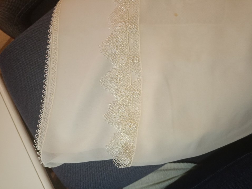 İğne oyası Gül Desenli Geleneksel El İşi Mevlüt Örtüsü - Görsel 5