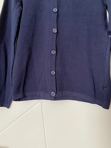 U.S Polo Assn. Lacivert düğmeli hırka