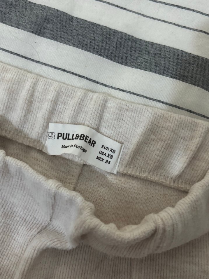 Krem Kadın Pamuklu Rahat Kesim Eşofman - Görsel 3