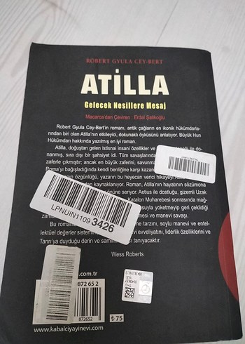 Atilla - Gelecek Nesillere Mesaj Romanı - Görsel 2