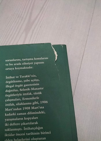 Osmanlı Terakki ve İttihat Cemiyeti Tarihi Kitap - Görsel 2