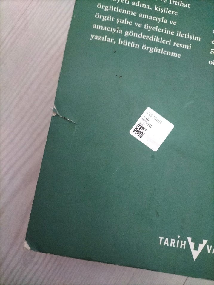 Osmanlı Terakki ve İttihat Cemiyeti Tarihi Kitap - Görsel 3