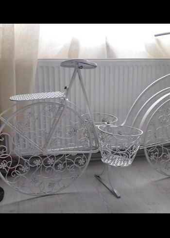 ferforje çiçek saksılık - Görsel 3