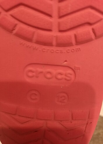 28 Beden Crocs çocuk terliği