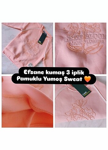 Somon 3 iplik Sweat