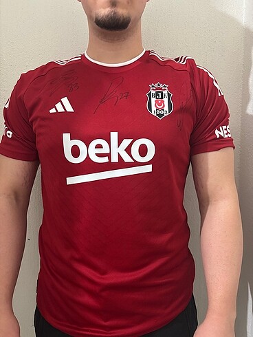 imzalı beşiktaş forma
