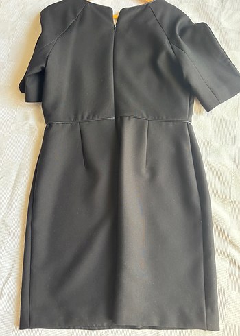 Siyah V Yaka Fermuarlı Hamile Bluzu - Görsel 3