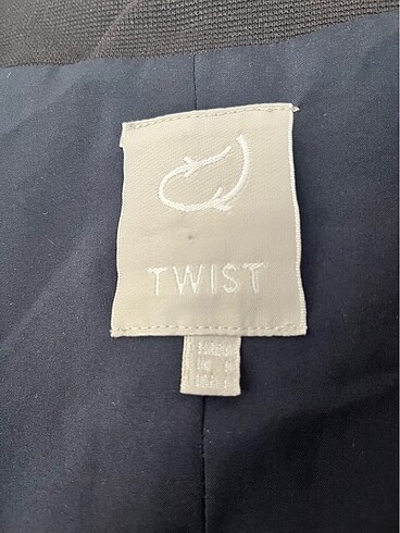 s Beden siyah Renk twist ceket