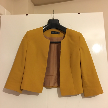 Chima sarı mini ceket