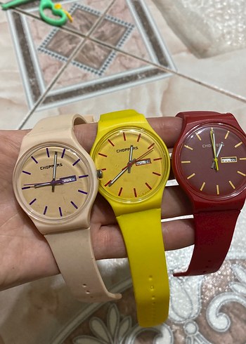 Renkli Minimalist Kadın Saatleri