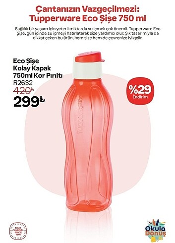Eko şişe 750 ml