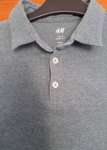 H&M Kısa Kollu Polo Tişört - Görsel 2