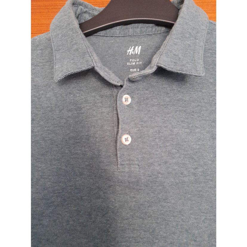 H&M Kısa Kollu Polo Tişört - Görsel 2