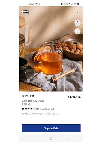 Lc Waikiki Home LCW HOME BAL KAVANOZU