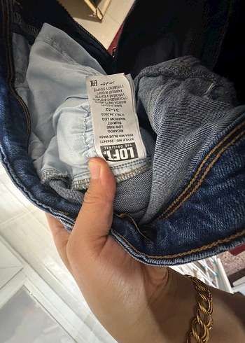 Loft Mavi Denim Pantolon