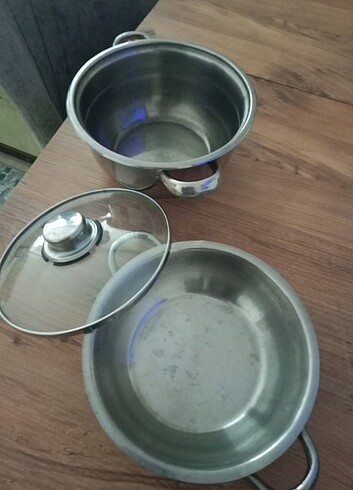  Beden İki adet 20 cm tencere