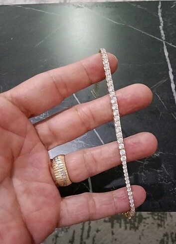  Beden altın Renk 14 ayar 7 gram suyolu bileklik 
