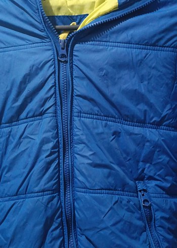 Erkek Çocuk Mavi Fermuarlı Mont - Görsel 2