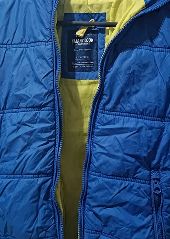 Erkek Çocuk Mavi Fermuarlı Mont - Görsel 3