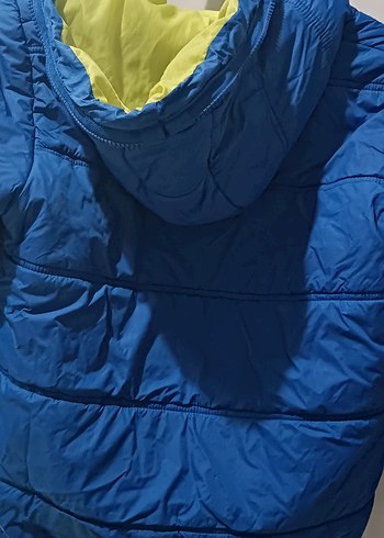 Erkek Çocuk Mavi Fermuarlı Mont - Görsel 5