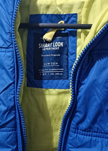 Erkek Çocuk Mavi Fermuarlı Mont - Görsel 4