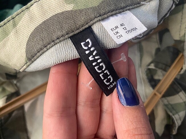 40 Beden haki Renk H&M Elbise