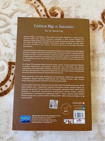  Edebiyat bilgi ve kuramları Mehrali Calp