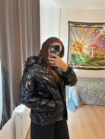 m Beden Şişme mont