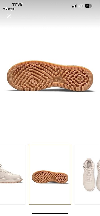 37,5 Beden Nike Air force utility