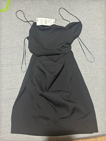 Zara Zara siyah mini elbise
