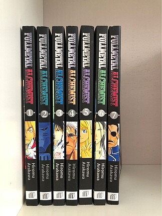Fullmetal Alchemist (Çelik Simyacı) Manga 1-7