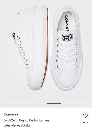 38 Beden Converse yeni