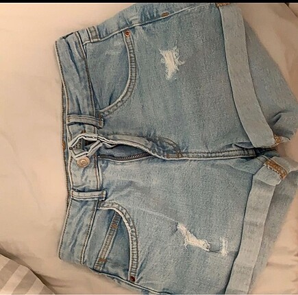 Bershka 34 Beden Kot Şort