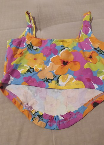 Çiçek Desenli Pop Art Büstiyer - Görsel 5