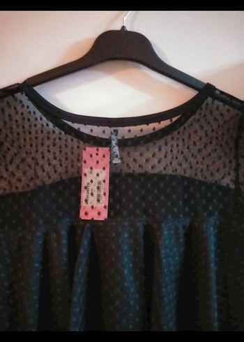 Siyah Dantel Detaylı Gotik Bluz - Görsel 5