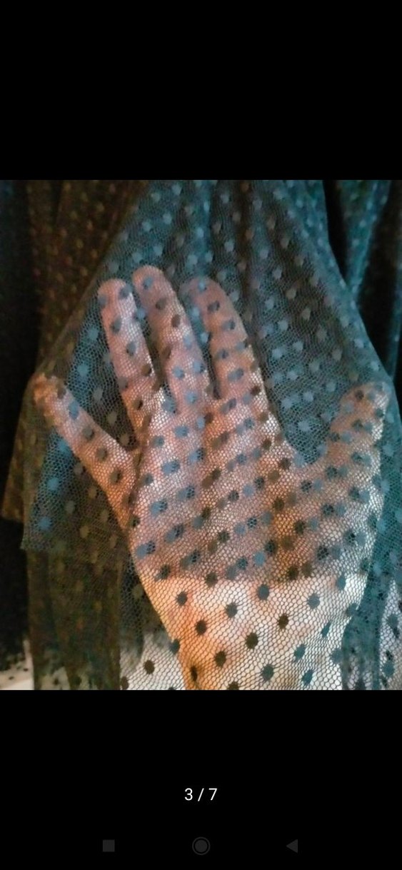 Siyah Dantel Detaylı Gotik Bluz - Görsel 4