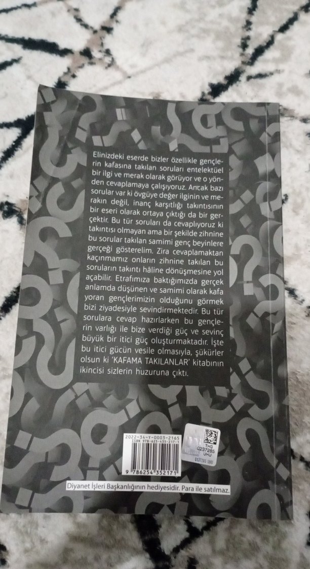 Kafama Takılanlar 2 - Çağfer Karadaş - Görsel 2