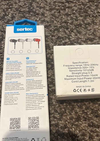 Sertec ST-504 siyah Kulak İçi Kulaklık - Görsel 4