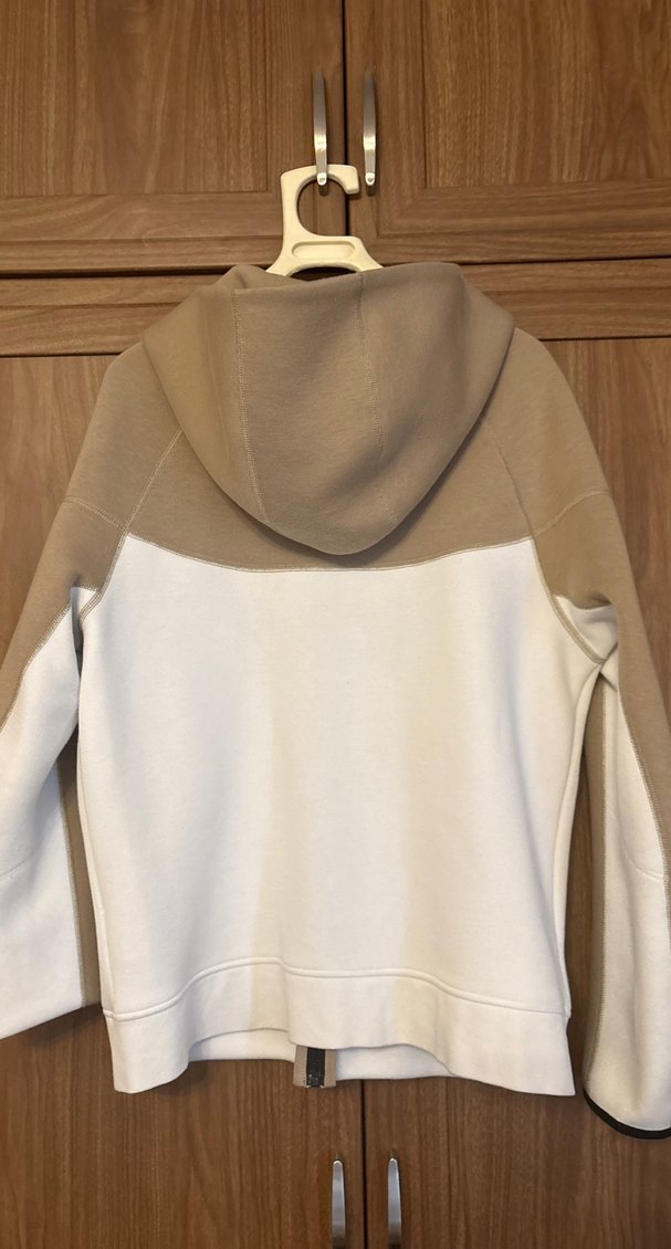 Bej Nike Fermuarlı Erkek Çocuk Sweatshirt - Görsel 3