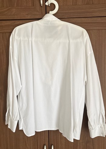 İpekyol Düğmeli Beyaz Kadın Gömlek - Görsel 4