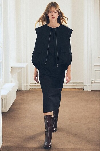 m Beden Zara Oversize Cepli Yelek