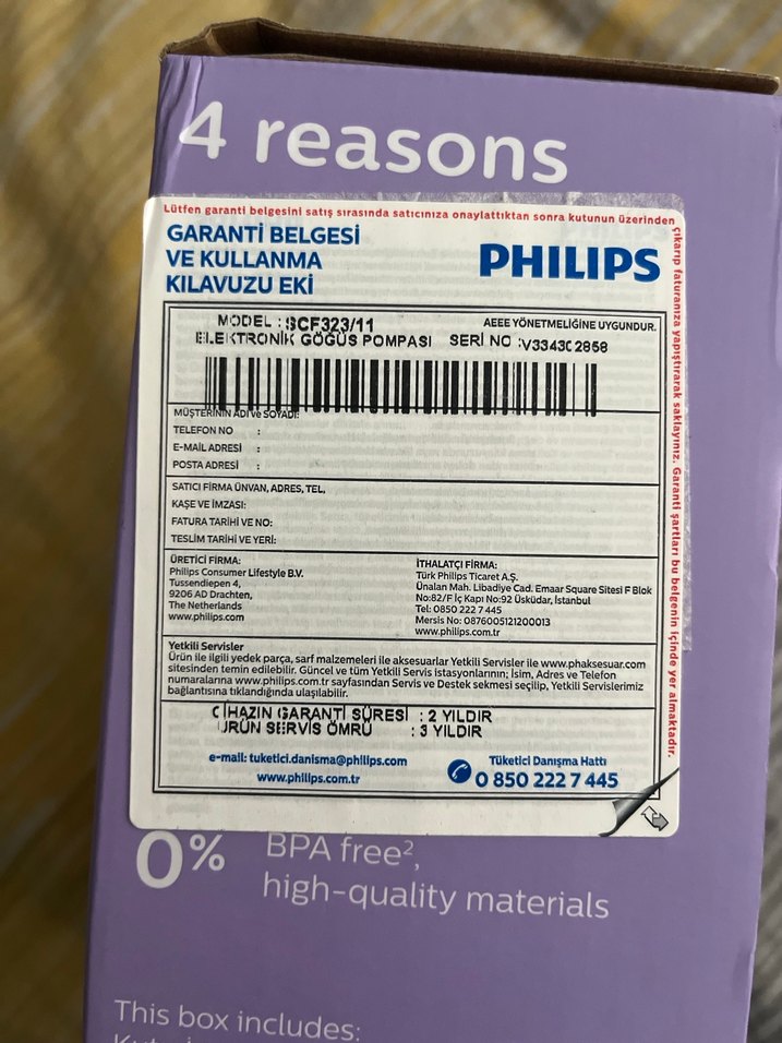 Philips Avent Tekli Elektrikli Göğüs Pompası - Görsel 3