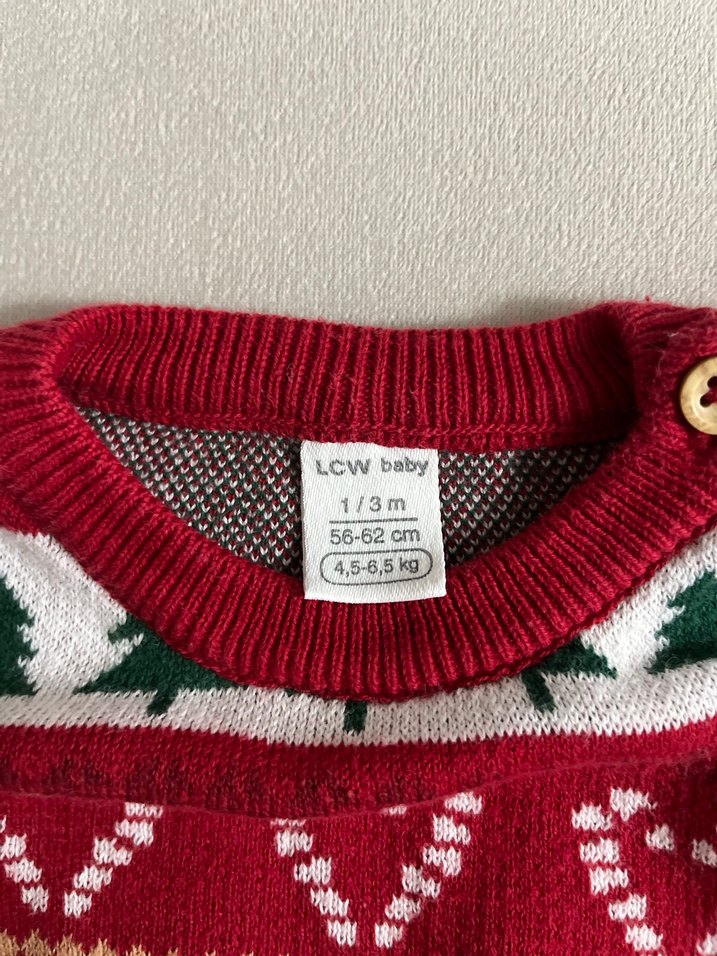 Bebek yılbaşı takımı - Görsel 5