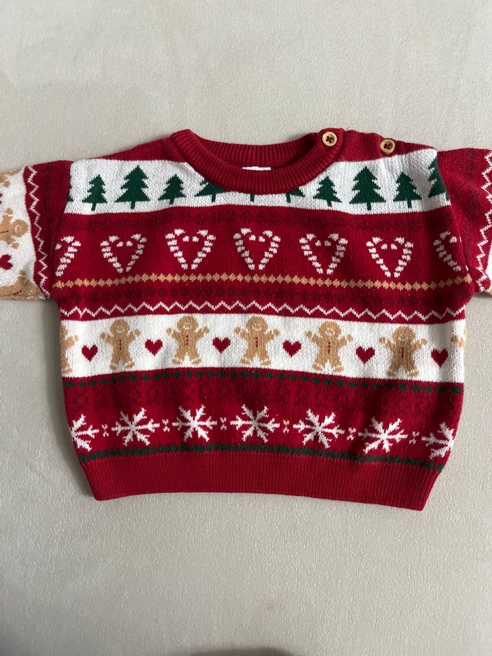 Bebek yılbaşı takımı - Görsel 4