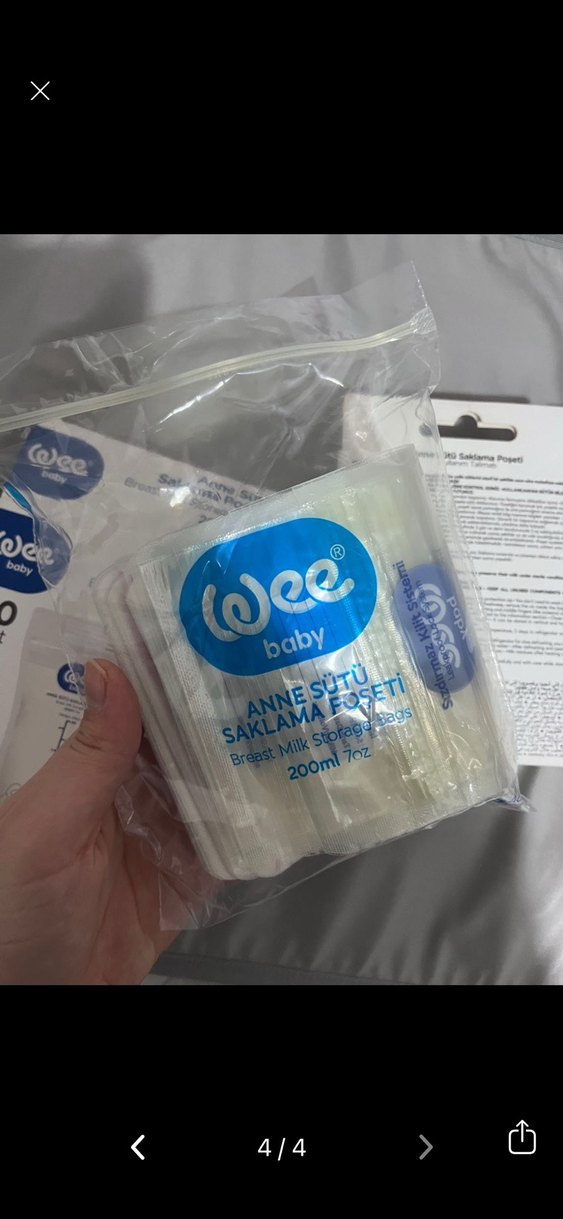 Süt saklama poşeti - Görsel 2