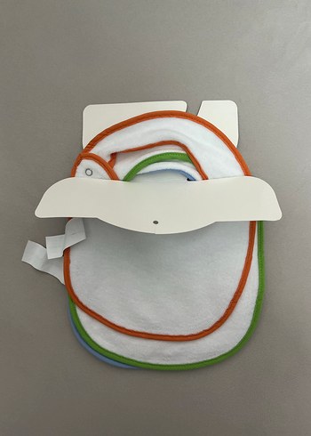 babyJem Pastel Renkli Bebek Mama Önlüğü - Görsel 4