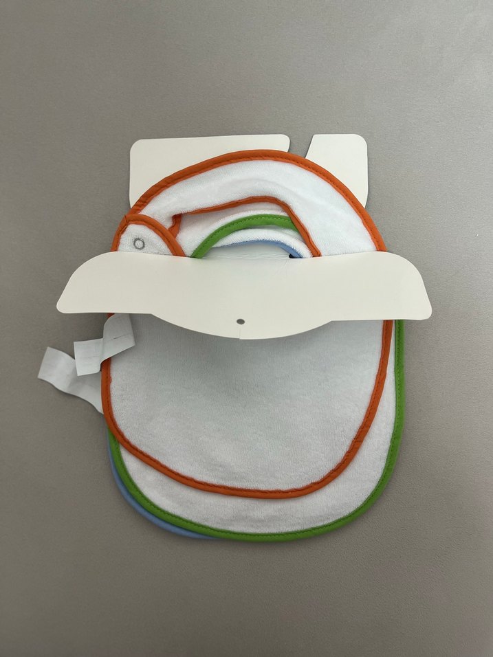 babyJem Pastel Renkli Bebek Mama Önlüğü - Görsel 3