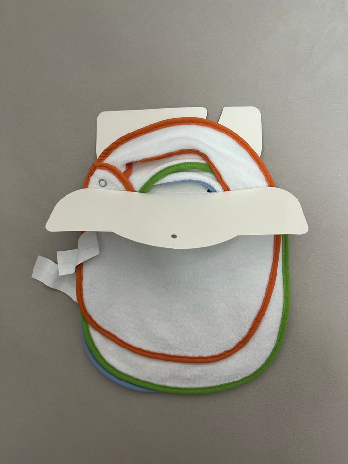 babyJem Pastel Renkli Bebek Mama Önlüğü - Görsel 4