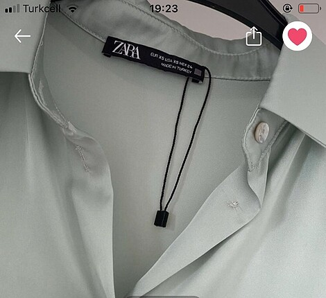 Yeni zara gömlek